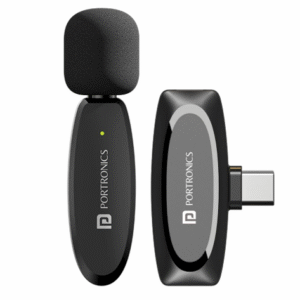 PORTRONICS  Dash 7 Wireless Micro - phone with Type C Receiver