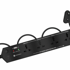 PORTRONICS POWER PLATE 4 1500 Watts Power Extender